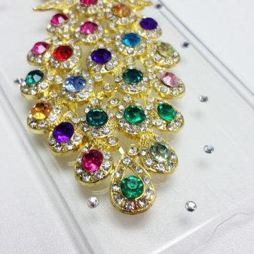 Bling Peacock Iphone 6 Case Cover
