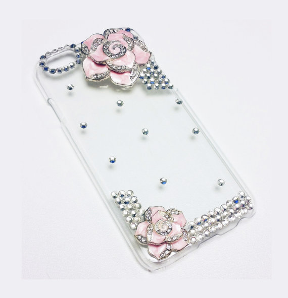 Bling Flowers Iphone 6 Case Cover